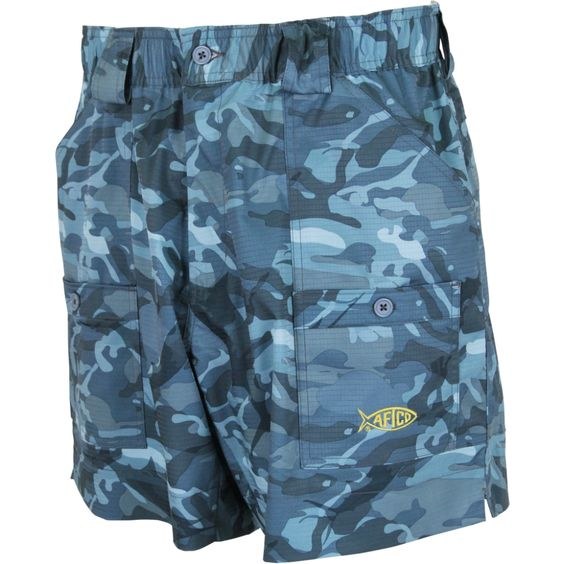 Aftco Camo Original Fishing Shorts RJ Pope Mens and Ladies
